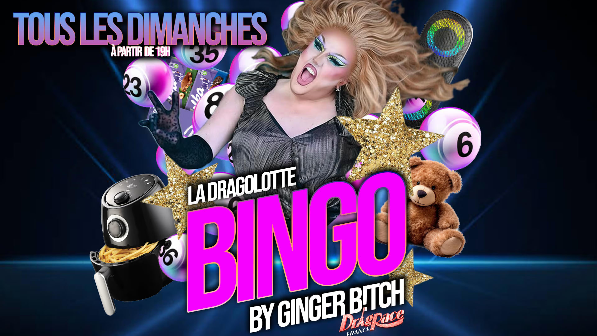 La Dragolotte "Le Bingo De G!Nger B!Tch" Cover