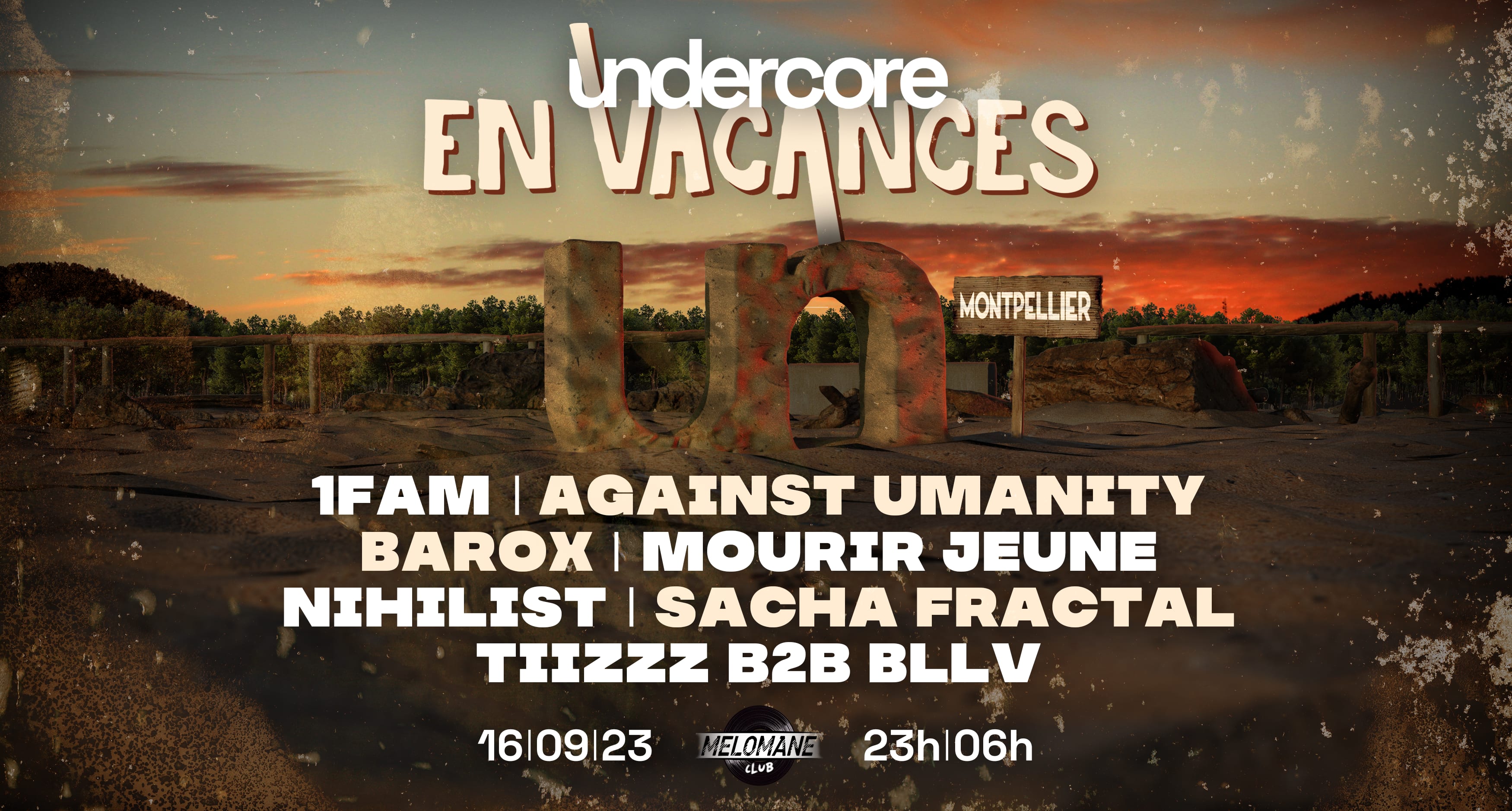 Undercore En Vacances A Montpellier Cover