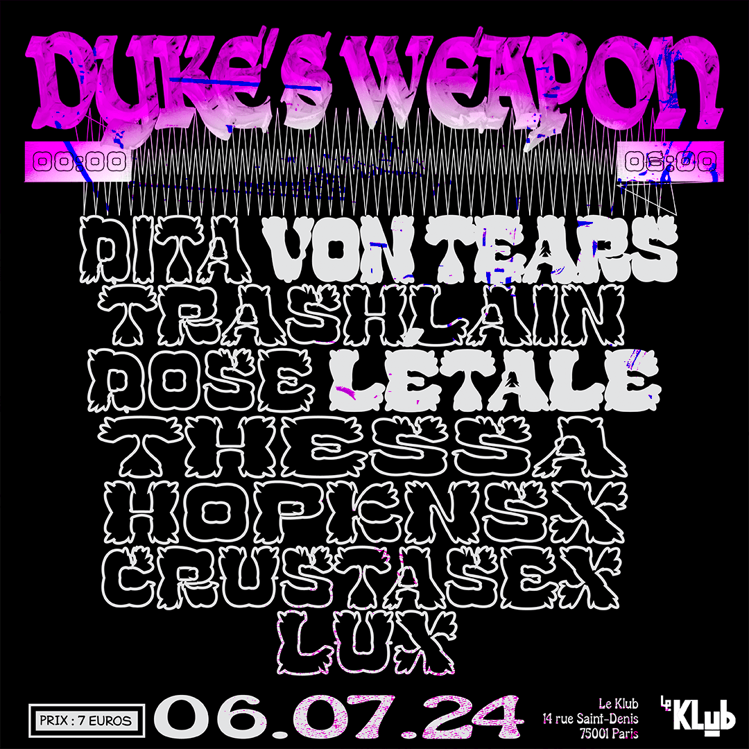 Dyke's Weapon ( Billet Dispo Sur Place ) Cover