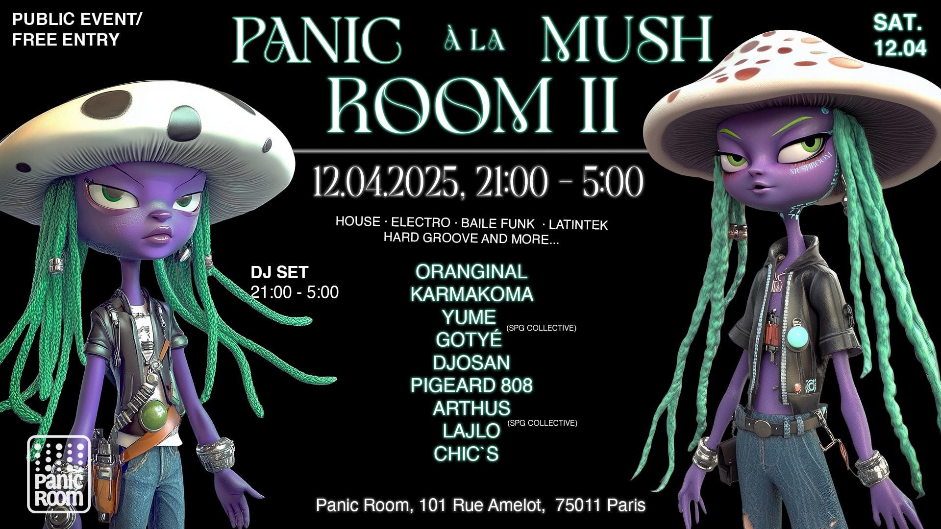 Panic À La Mushroom #2 Cover