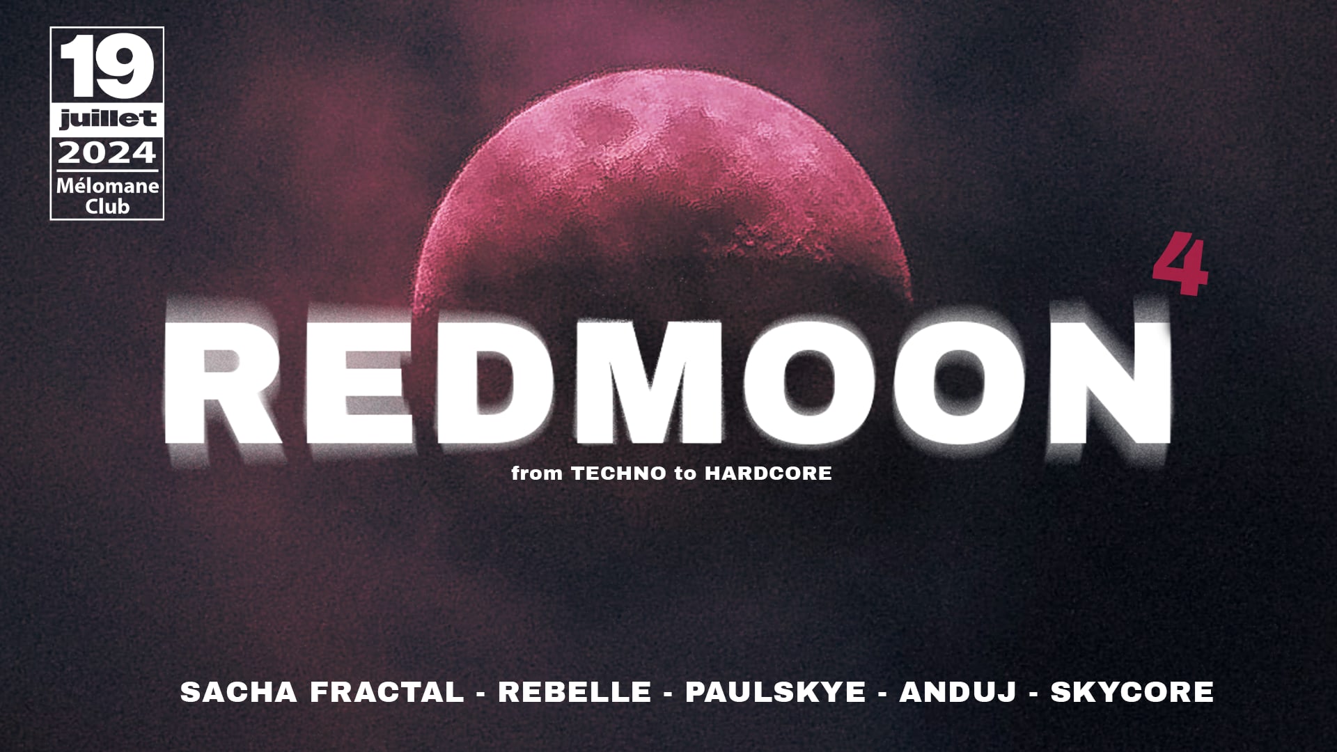Red Moon 4 - Melomane Club Cover