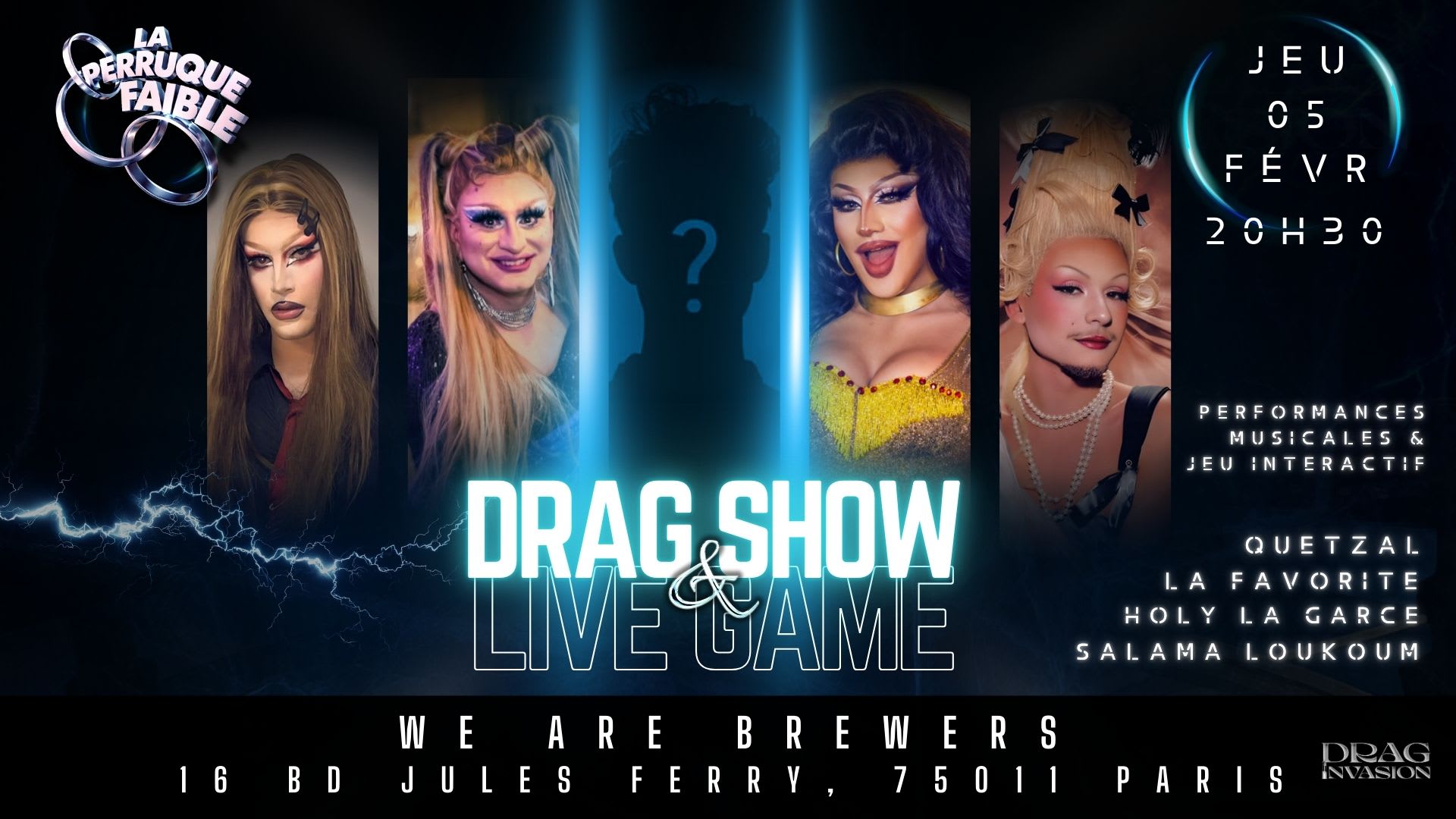 Drag Show Musical & Live Game Cover
