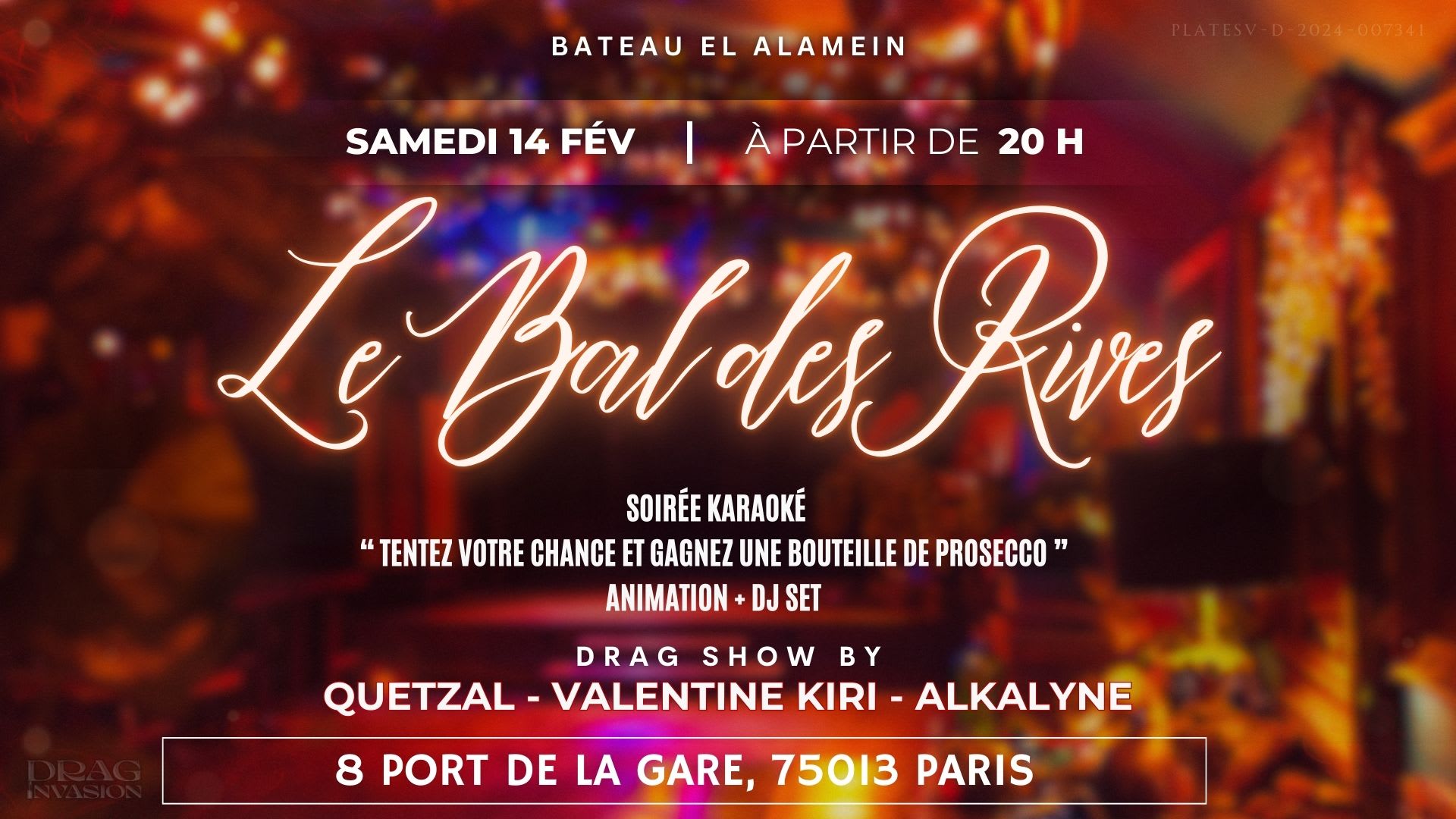 Le Bal Des Rives ( Soirée Karaoké + Dj Set ) Cover