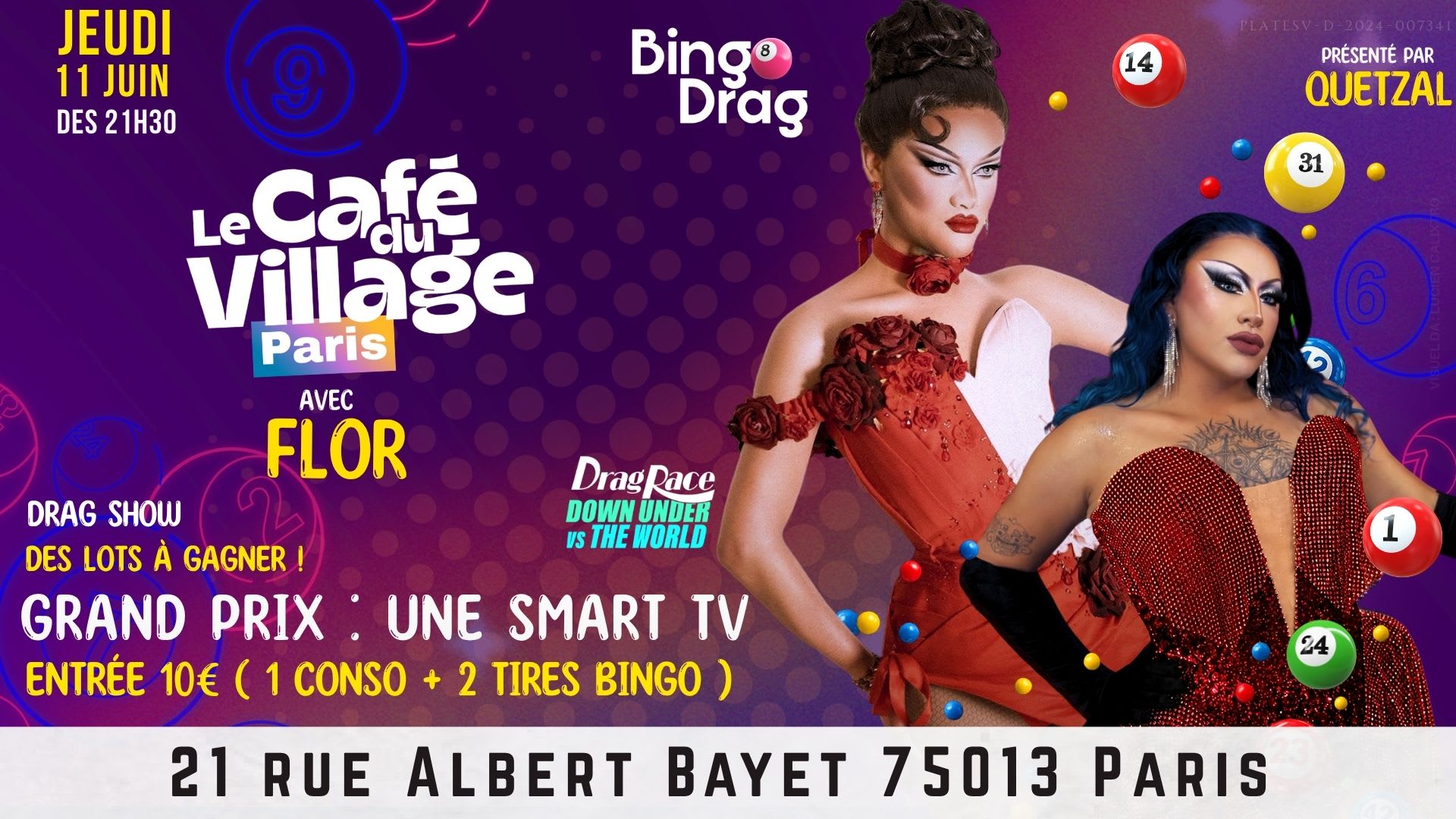Bingo Drag Musical Avec Flor Rupaul's Drag Race Vs The World Cover