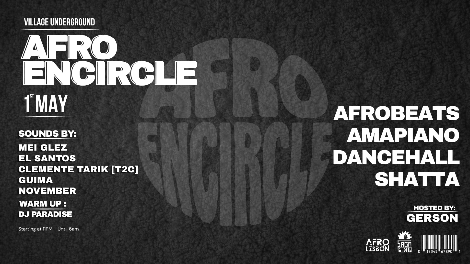 Afro Encircle – 1st May Cover