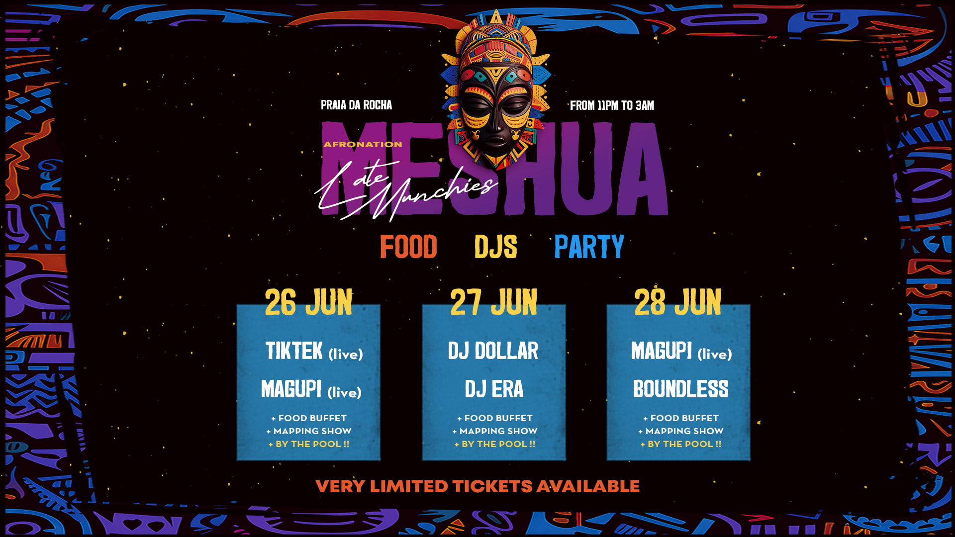 Late Munchies Afrobeat Party Cover