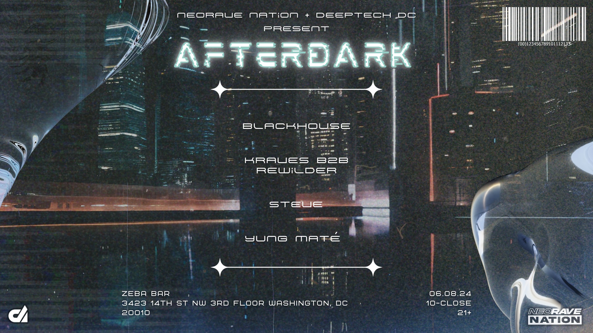 Deep Tech DC X Neorave Nation: After Dark Cover