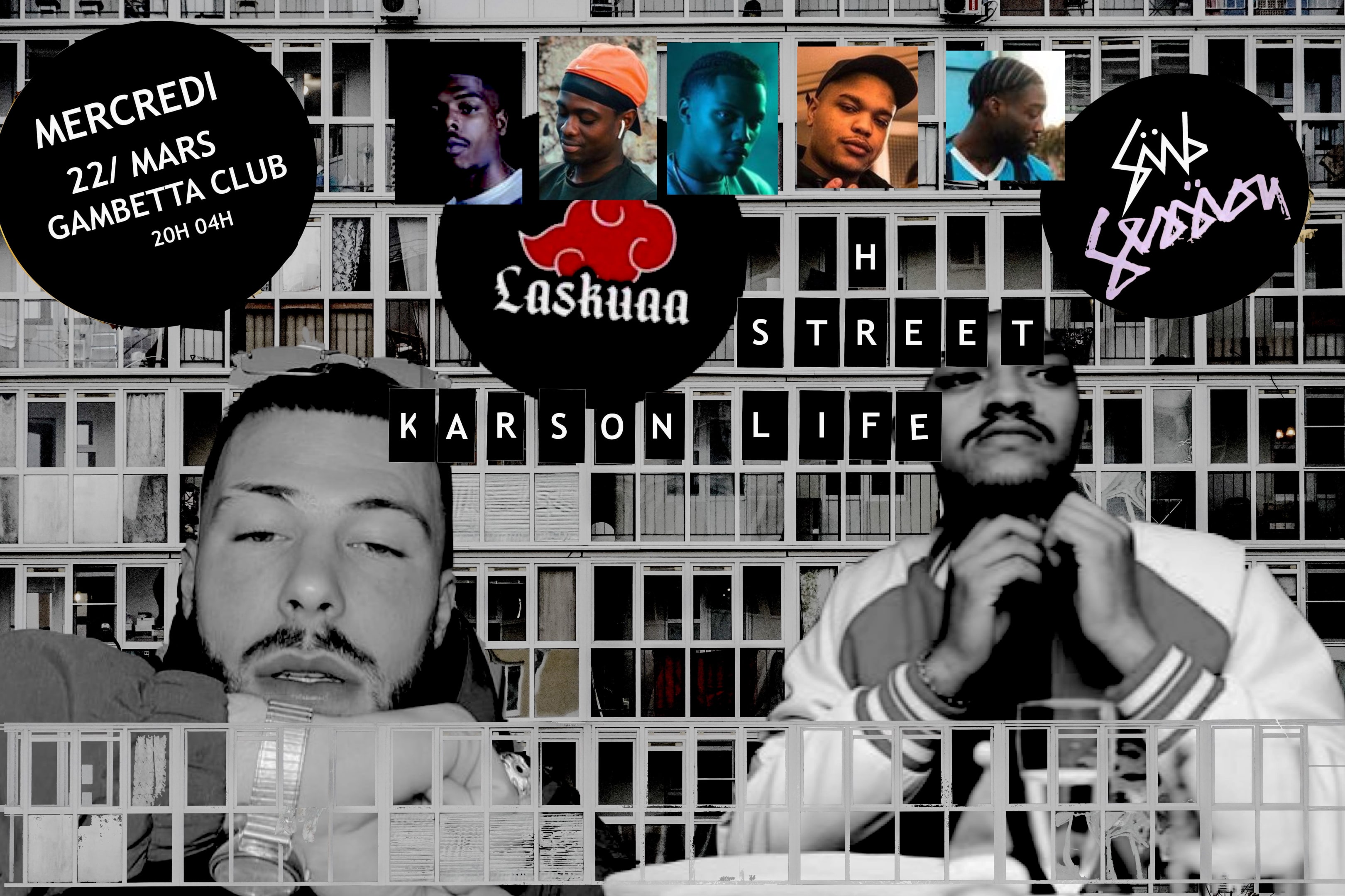 Subsession Ft H Street Life, Karson, Laskuaa Cover