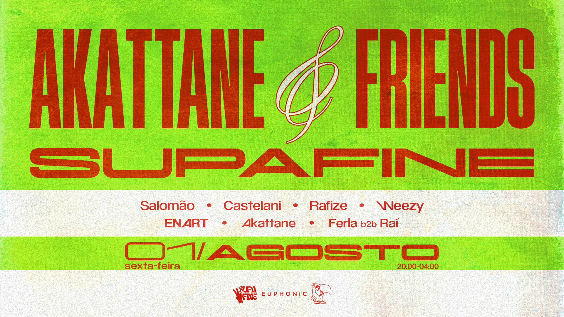 Supa Fine Apres. Akattane & Friends 6• Edição Cover