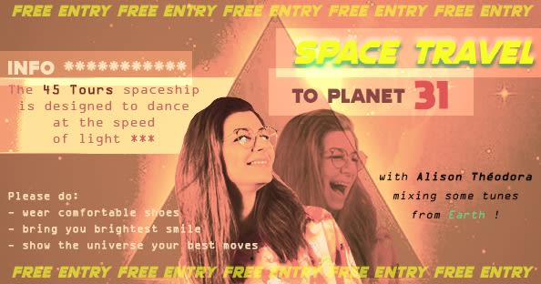 Space Travel To Planet W/ Jim Nastick, Théodora & Cattomix  Cover