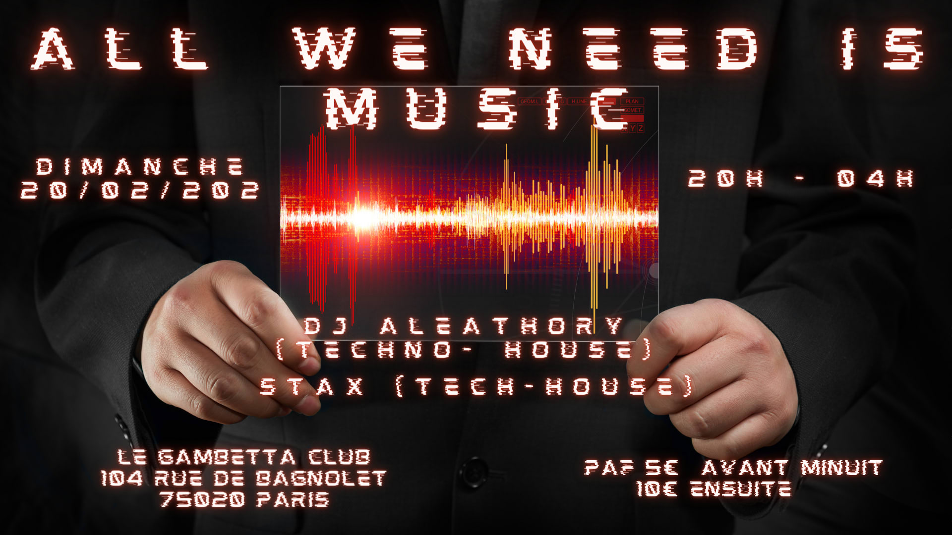All We Need Is Music Cover