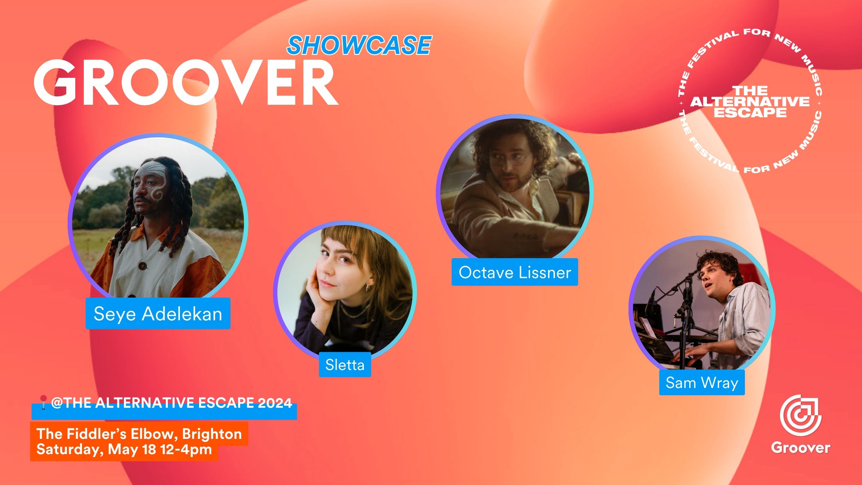 Groover Showcase @ The Alternative Escape 2024 Cover