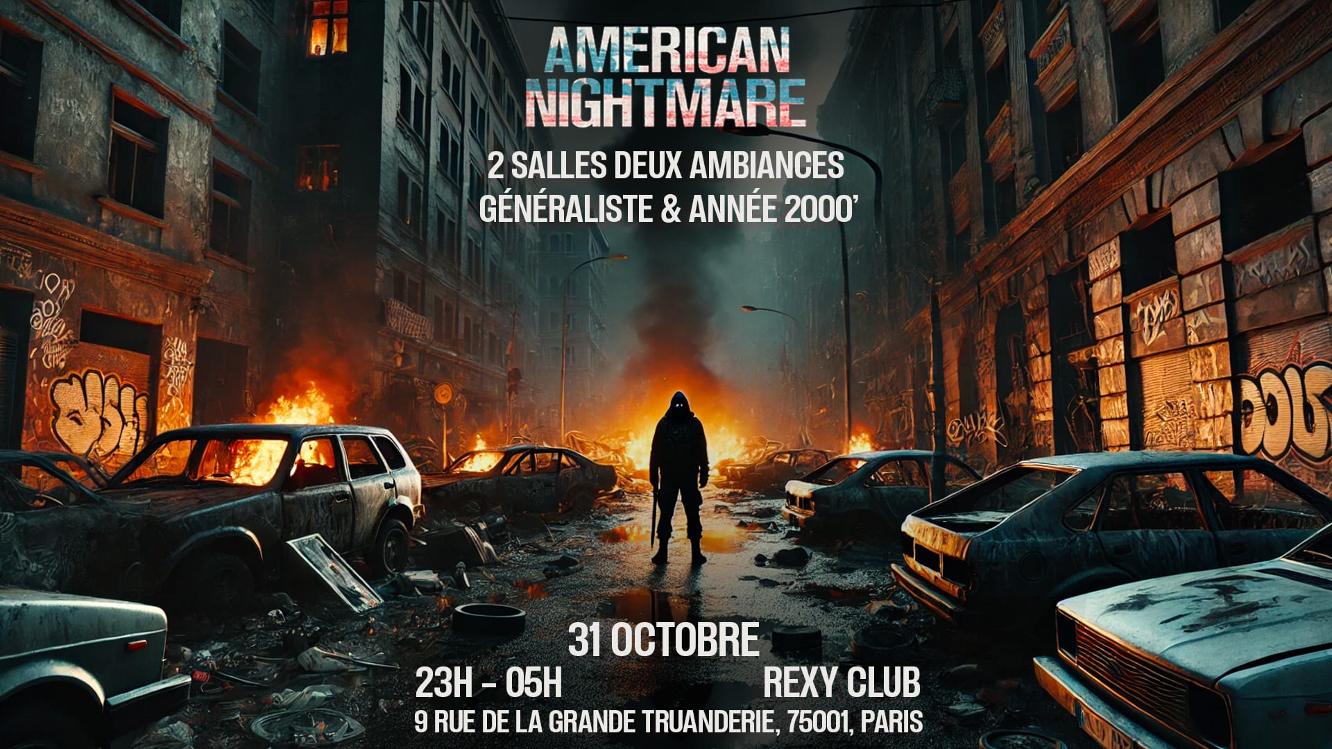 American Nightmare Party Halloween - 2 Salles 2 Ambiances Cover