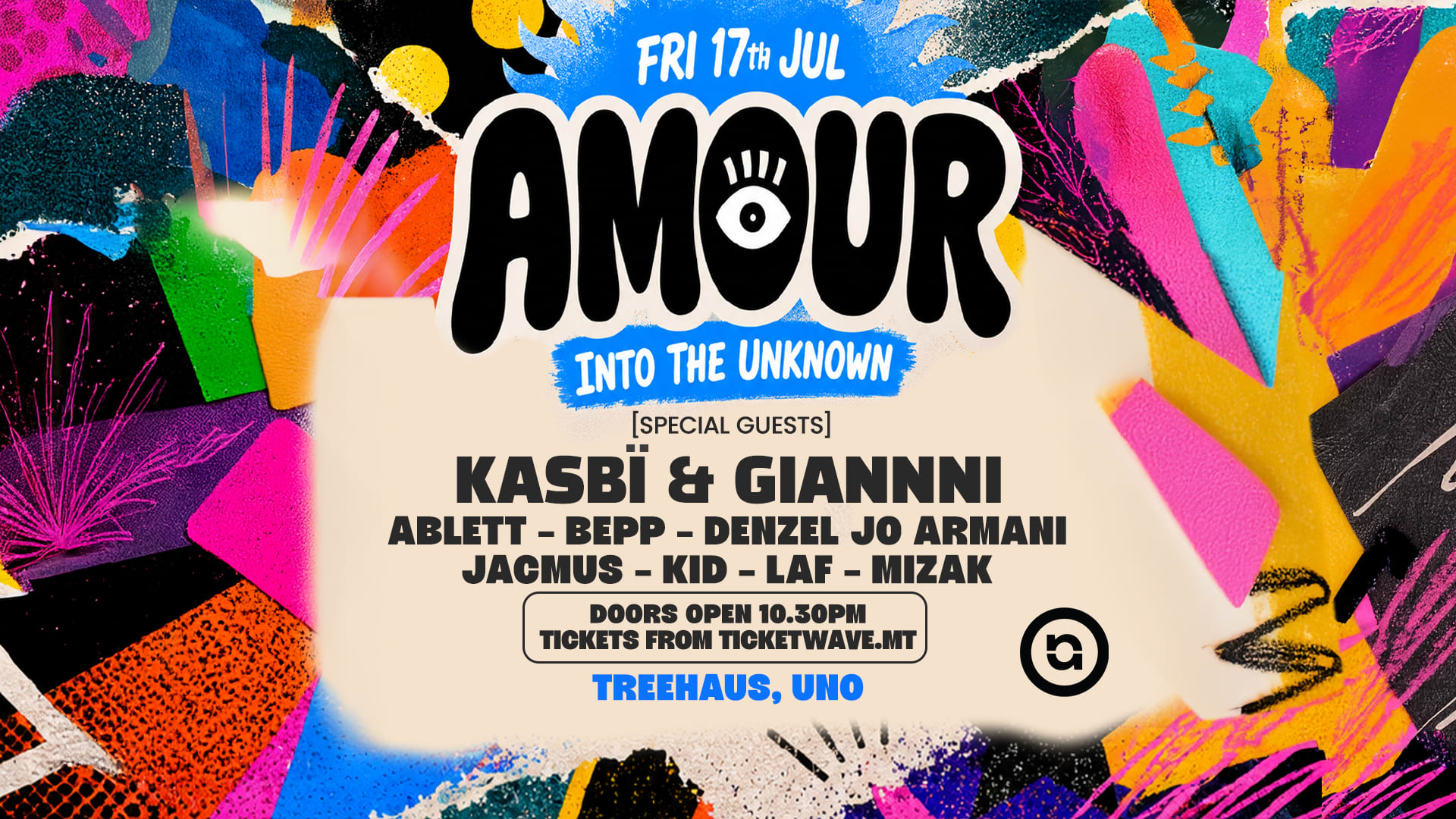 Amour | Treehaus Uno | Into The Unknown Cover