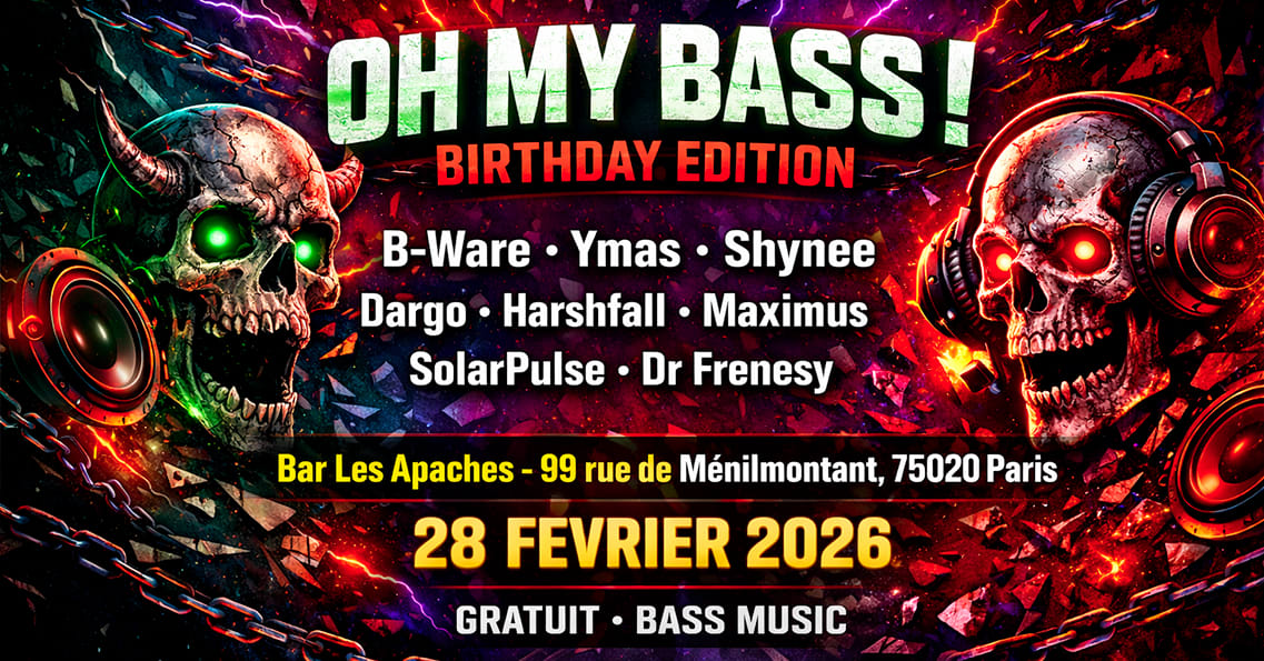 Oh My Bass ! Birthday Edition Cover