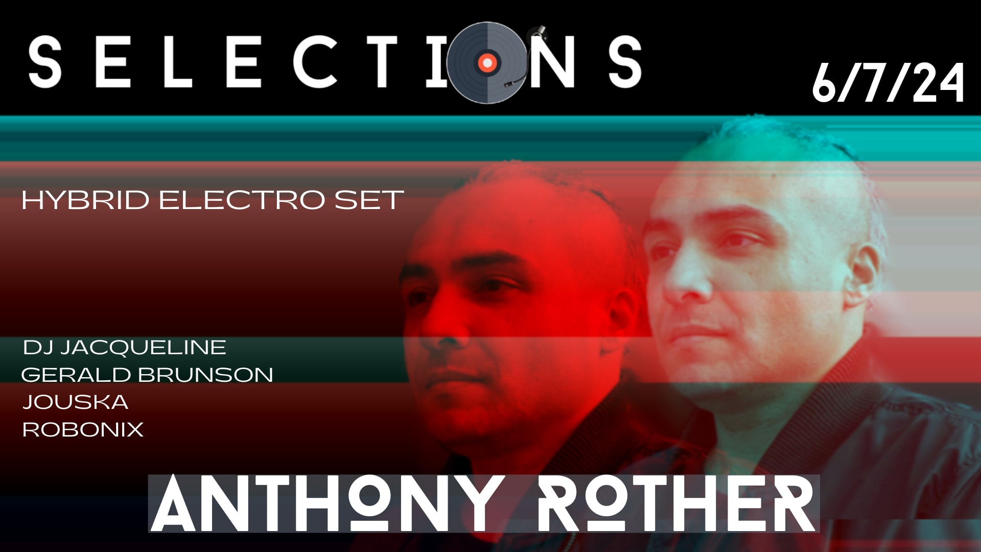 Anthony Rother - Hybrid Electro - Friday, June 7th Cover