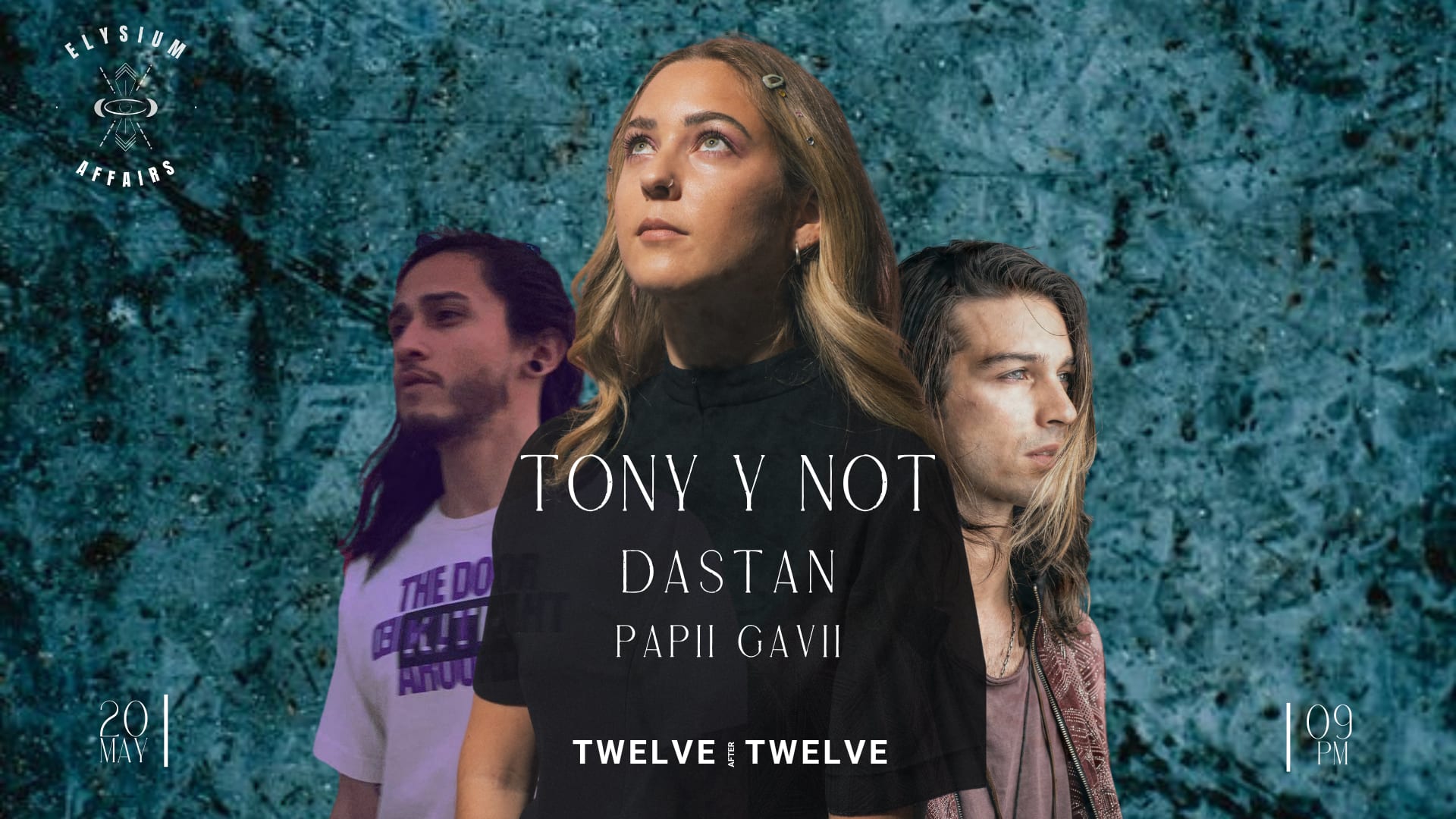 Elysium Affairs Presents Tony Y Not Cover