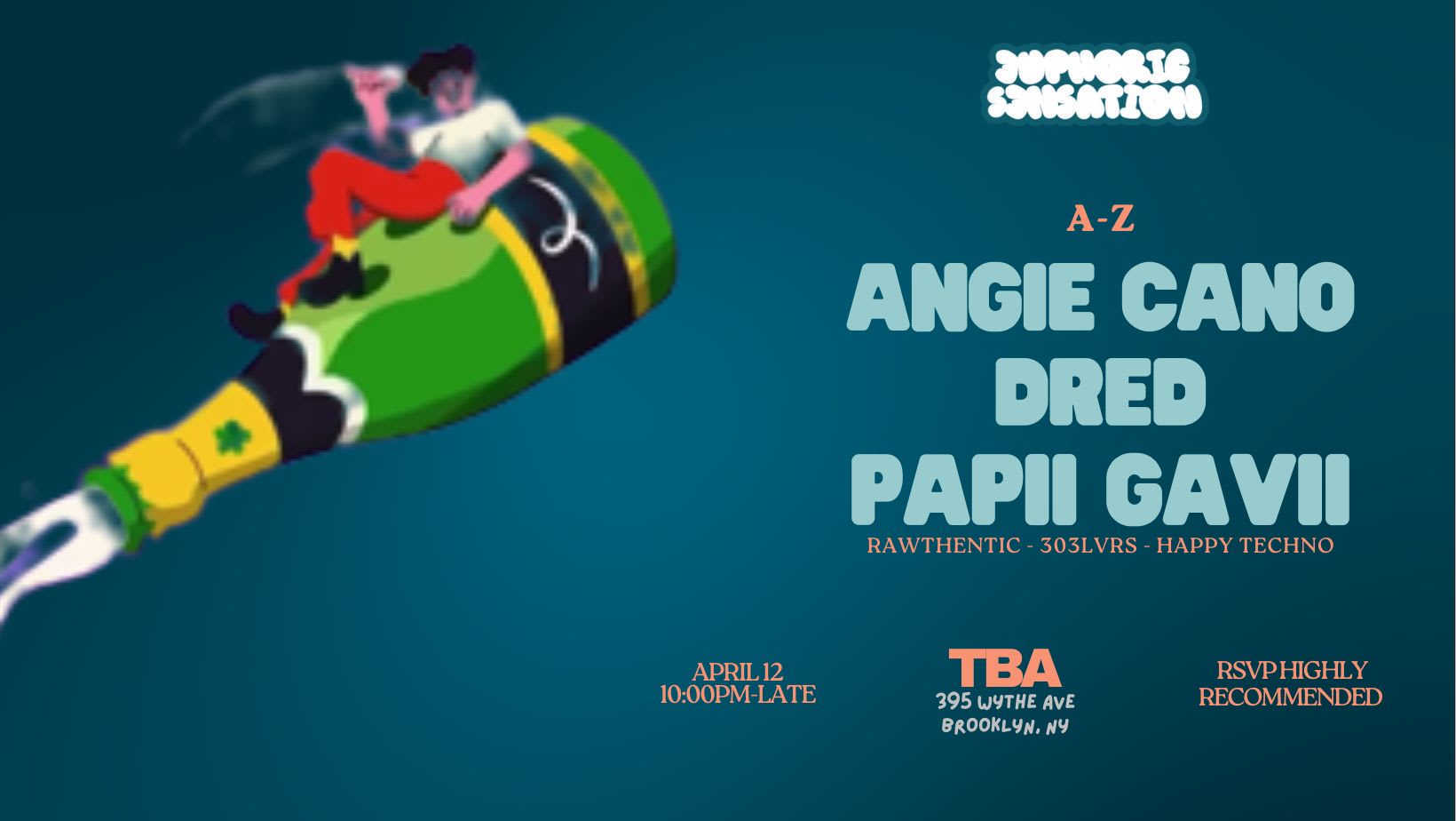 Euphoric Sensation: Papii Gavii, Angie Cano, Dred Cover