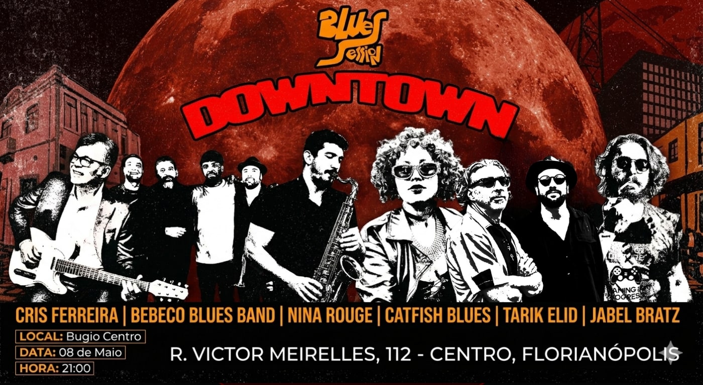 Floripa Blues Session Downtown Cover