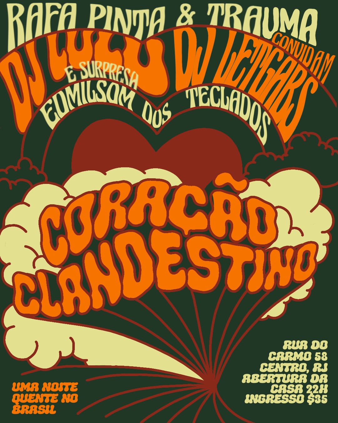 Coração Clandestino Cover