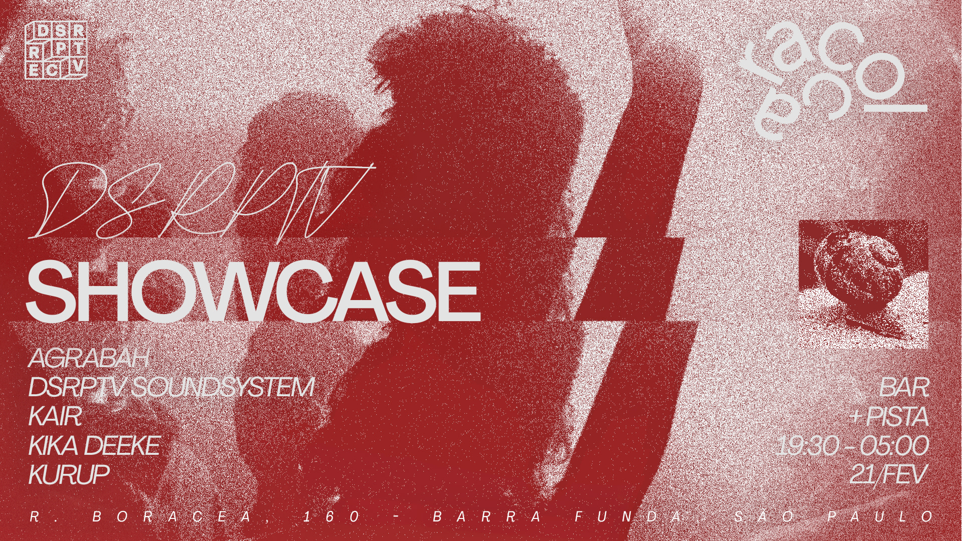 Dsrptv Showcase @ Caracol Cover