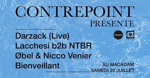 Contrepoint W/ Darzack (Live), Lacchesi B2b Ntbr Cover
