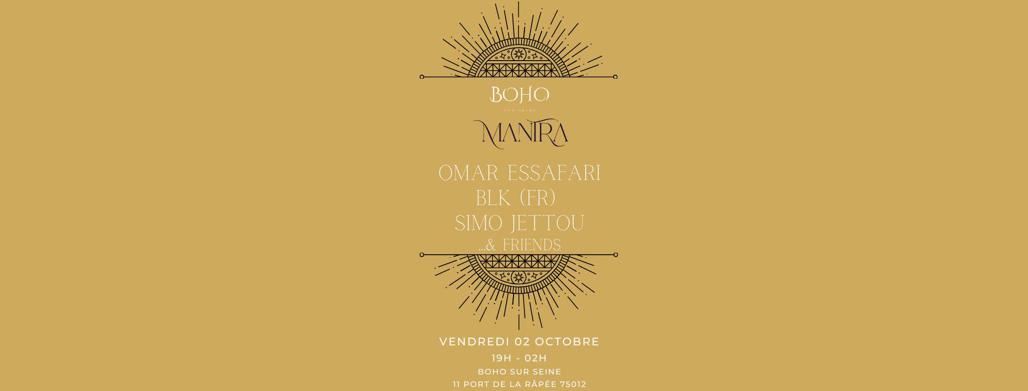 Mantra #12 : Omar Essafari, Blk (Fr), Simo Jettou & Friends... Cover