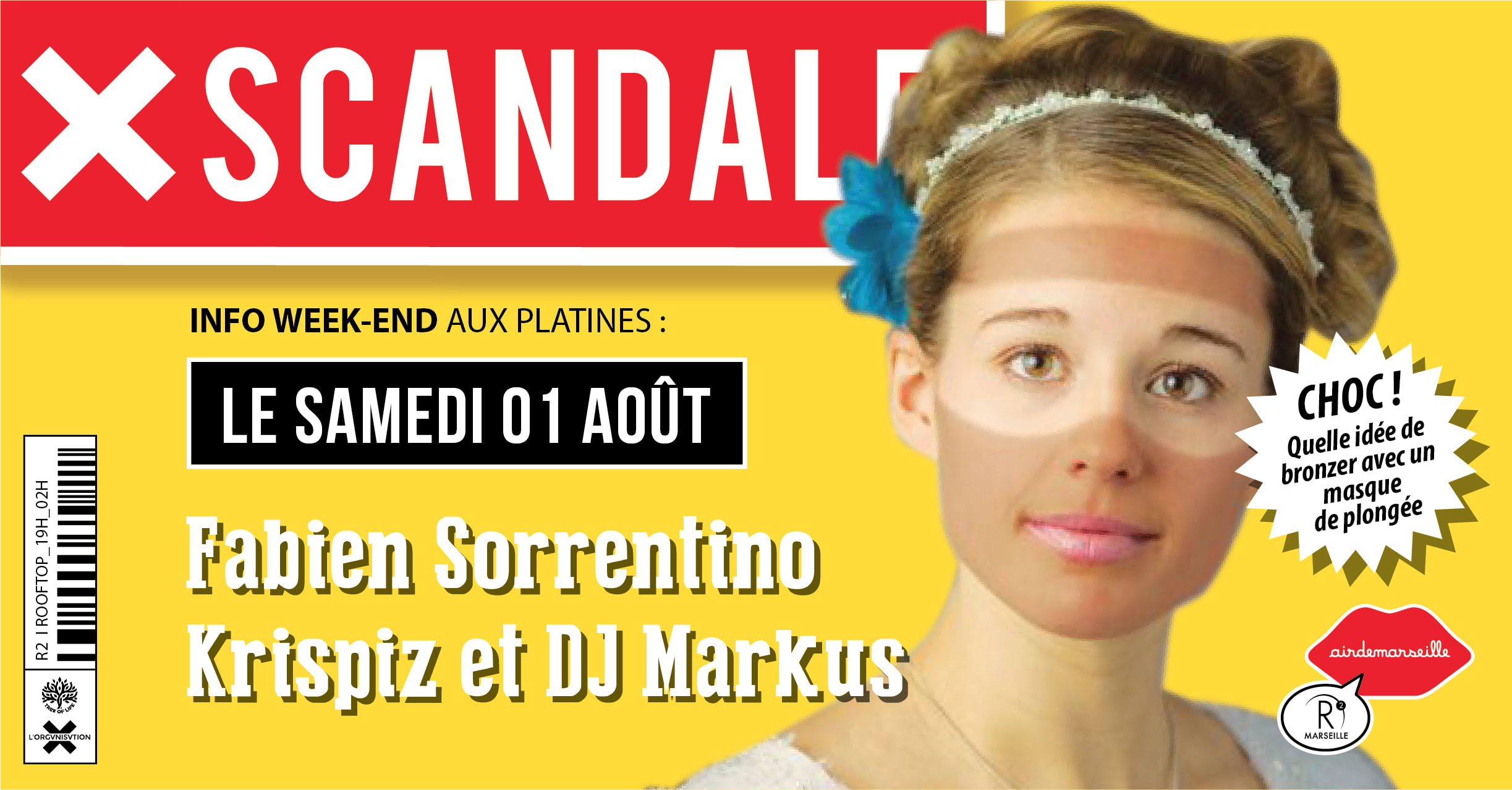 R2 Rooftop X L'organisation / Xscandale / 01.08 Cover