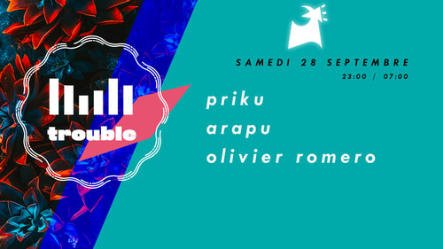 Trouble W/ Priku, Arapu, Grego G, Olivier Romero Cover