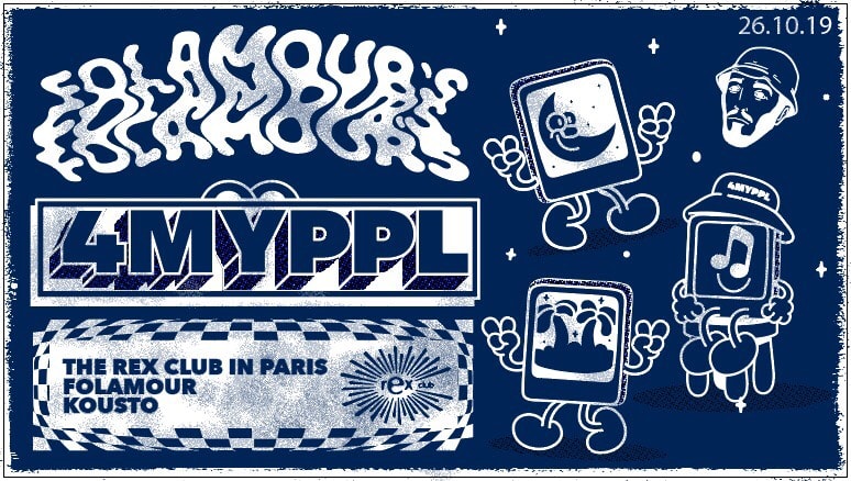 Folamour 4myppl Residency #3: Kousto & Folamour Cover