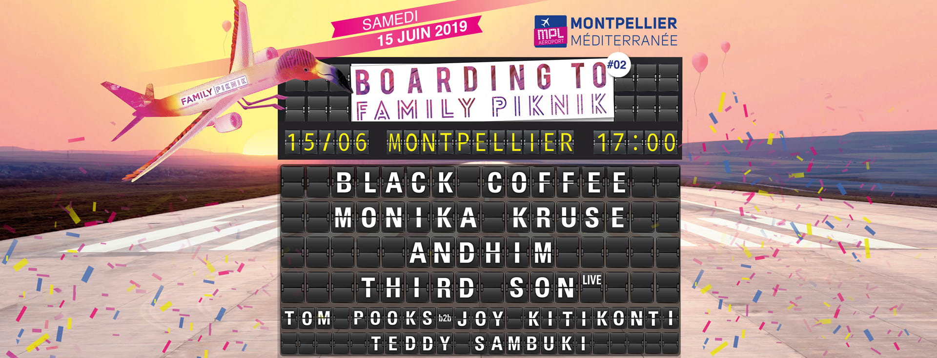 Boarding To Family Piknik 2019 Cover