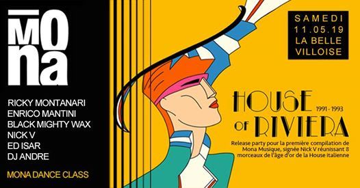 Mona House Of Riviera Release Party Rickymontanari Enricomantini Cover