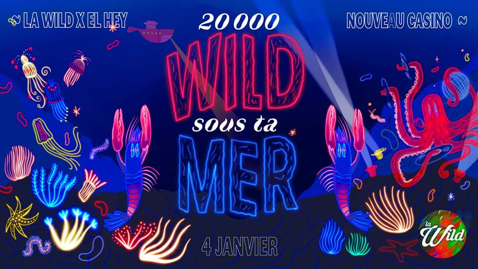20 000 Wild Sous Ta Mer W/ El Hey Cover