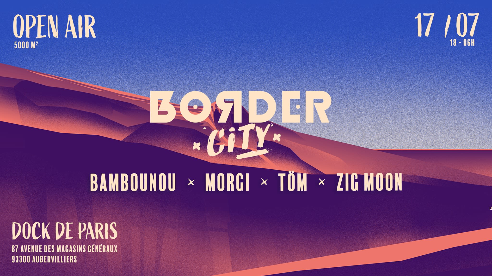 Border City W/ Bambounou L Morgi L Töm L Zig Moon Cover