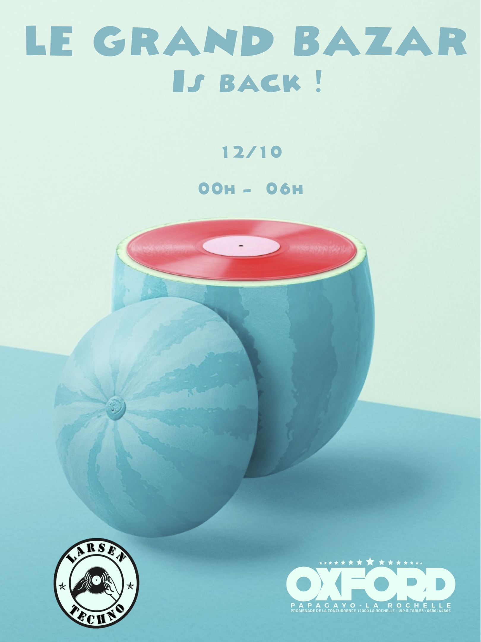 Le Grand Bazar Is Back ! Cover