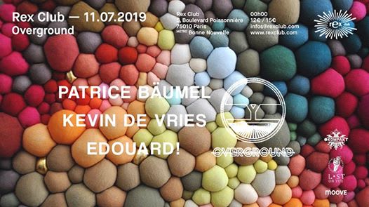 Overground: Patrice Bäumel, Kevin De Vries, Edouard Cover