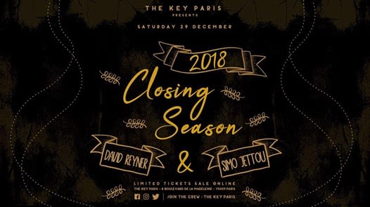 The Key Paris Presents : Closing Season 2018 ! Cover