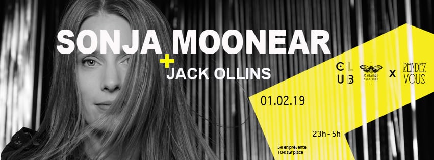 Club Cabaret X Rendez-Vous : Sonja Moonear +... Cover