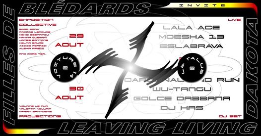Filles De Bledards Invite Leaving Living Dakota Cover