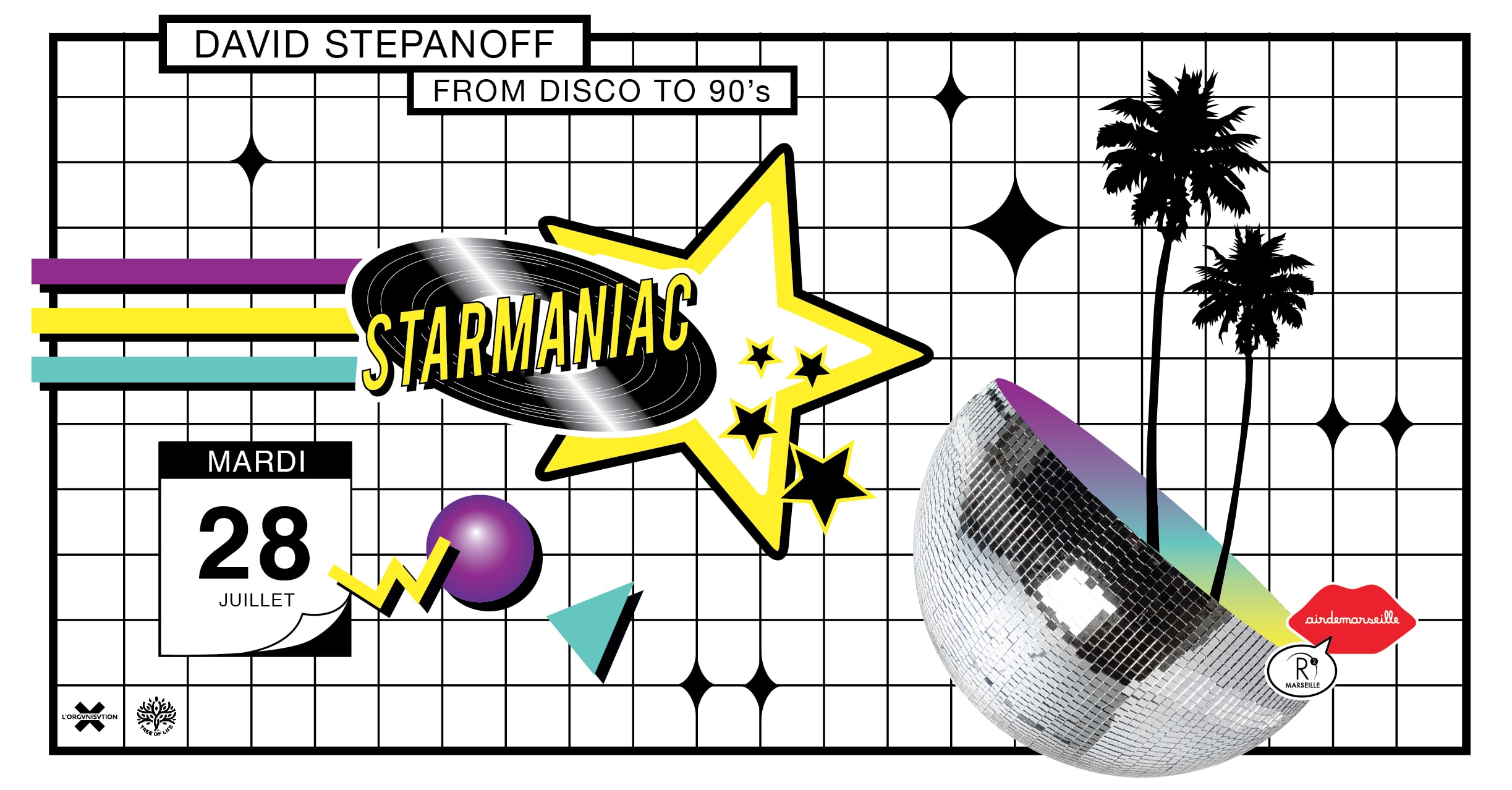 R2 X L'organisation / Starmaniac / 28.07 Cover