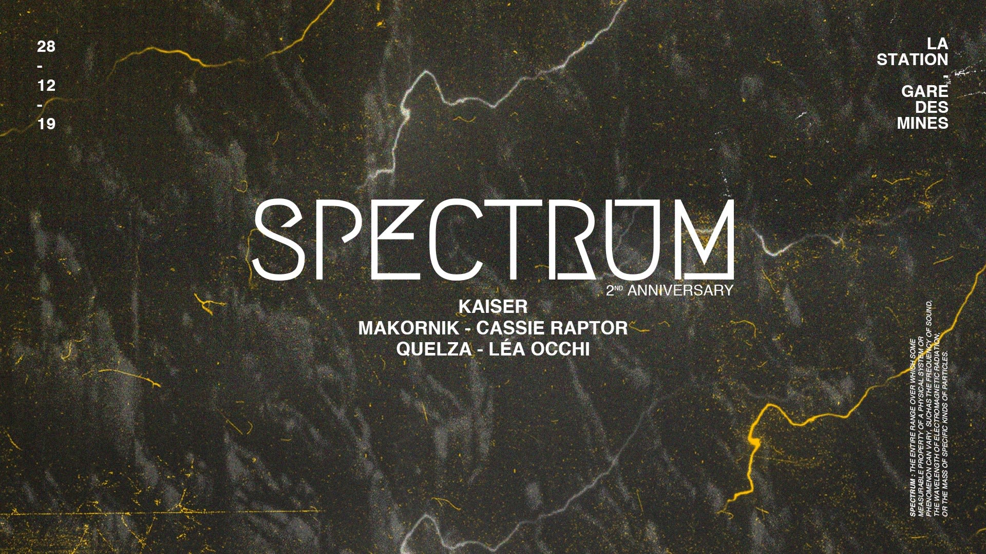 Spectrum - La Station (00h/09h) Cover