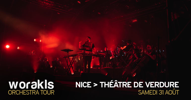 Worakls Orchestra • Théâtre De Verdure, Nice • 31 Août 2019 Cover