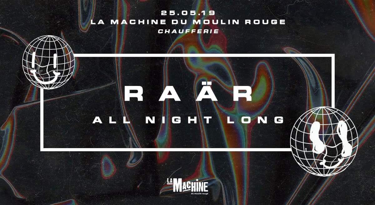 La Machine : Raär - All Night Long - Cover