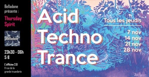 Thursday Spirit : Techno To Trance Cover
