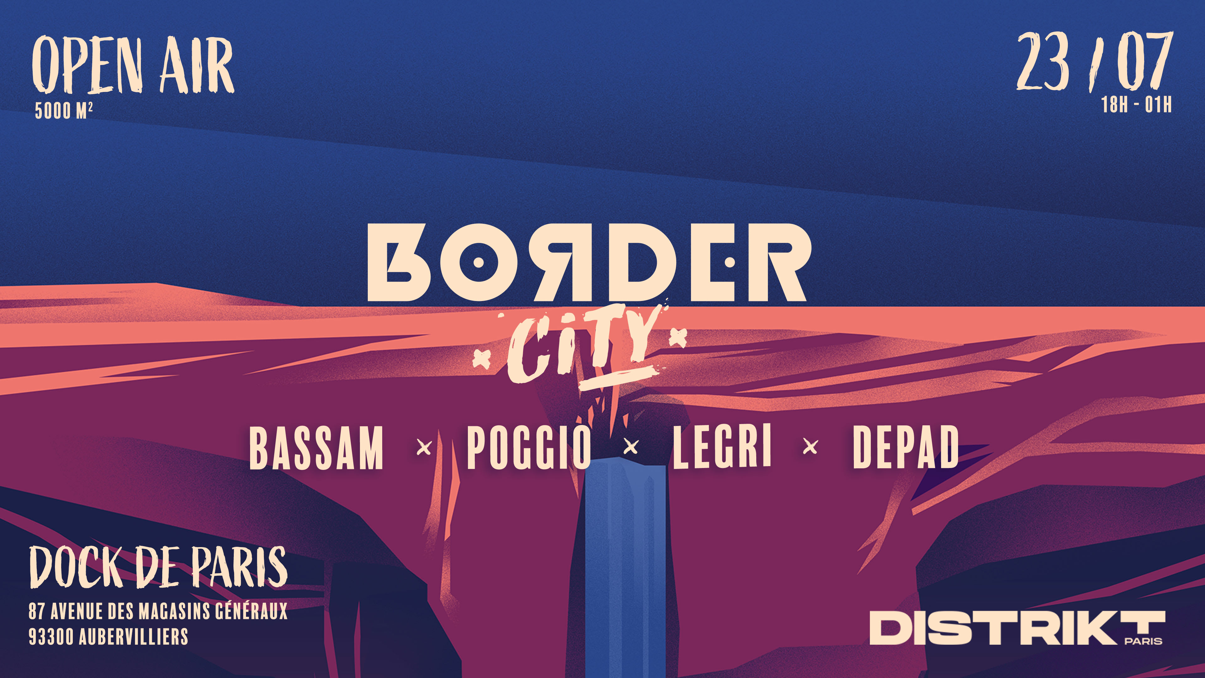 Border City X Distrikt Paris Cover