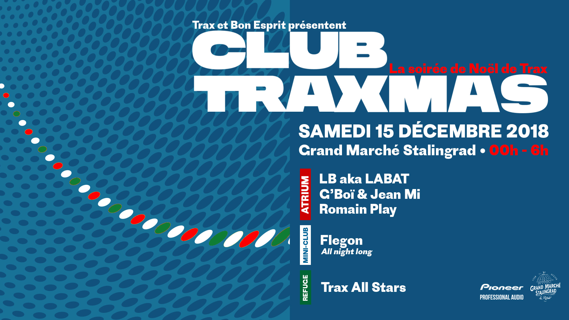 Club Traxmas - La Soirée De Noël De Trax ! Cover