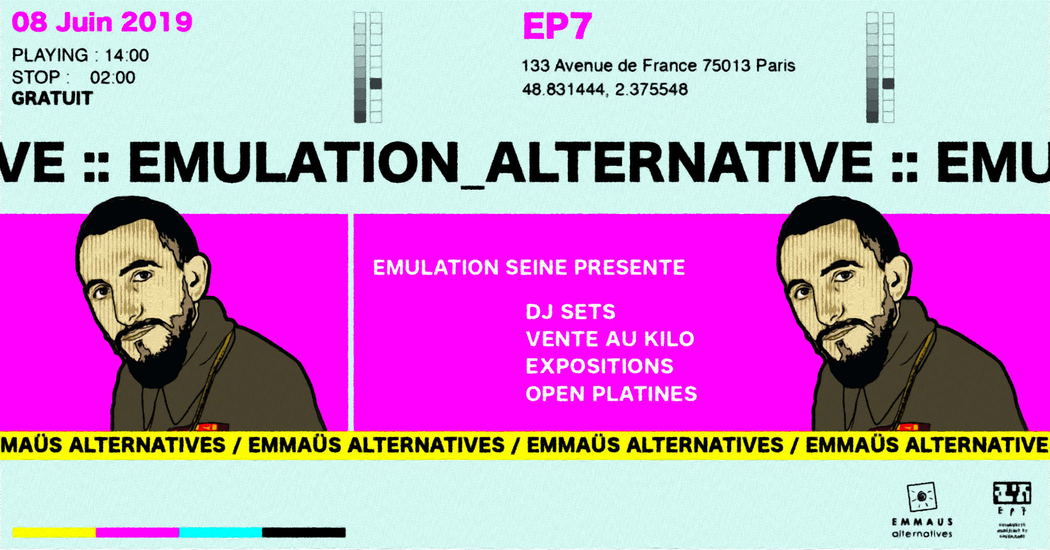 Emulation Seine X Emmaüs Alternative: Emulation Alternative Cover