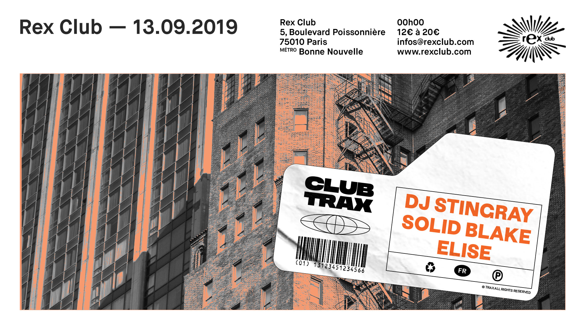 Club Trax: Dj Stingray, Solid Blake, Elise Cover