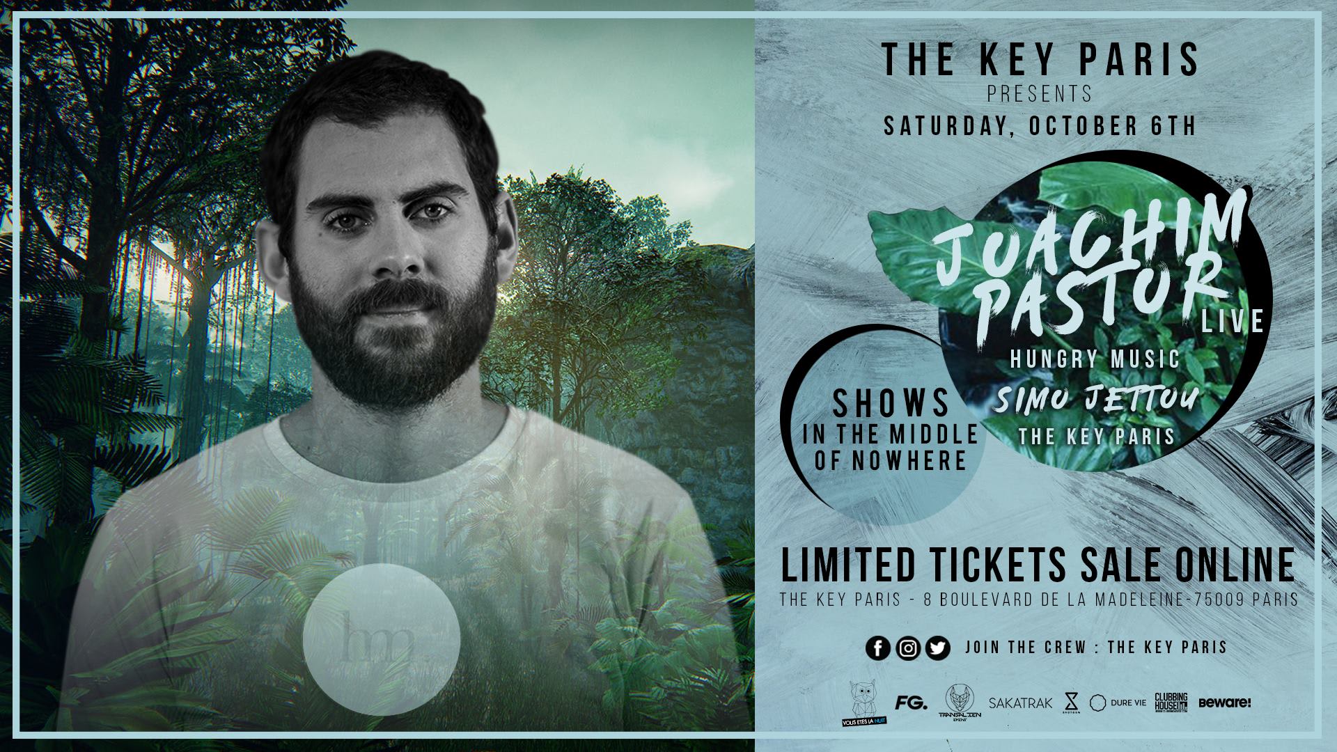The Key Presents : Joachim Pastor (Live) ! Cover