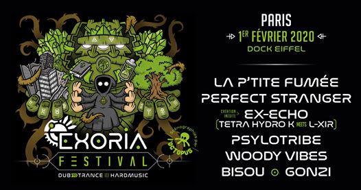 Exoria Festival | Dub To Trance & Hard Music (Paris) Cover